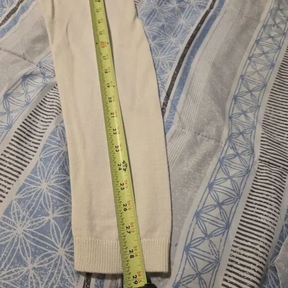 Talbots Cashmere blend Cream Scoop Neck Sweater Size XL casual - Picture 8 of 9